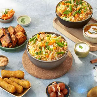 "Barbeque in a Box (Veg Biryani) Regular - Click here to View more details about this Product